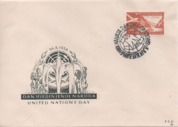 Yugoslavia, Bosnia And Herzegovina, United Nations Day 1956, Sarajevo - Covers & Documents