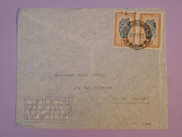 AG48 CONGO BELGE BELLE LETTRE  1951  ASSEZ  RARE DESTINATION  A MILANO ITALIA  +AFF. INTERESSANT++ + - Covers & Documents