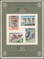Feuillet De Luxe - LX41 Jeux Olympiques De Tokio, Cyclisme - Feuillets De Luxe [LX]