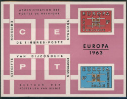 Feuillet De Luxe - LX42 Europa 1963 - Feuillets De Luxe [LX]