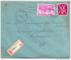 1p363: R TURNHOUT 791 : N° 685A +770: TURNHOUT F1F > Antwerpen... - 1948 Exportación