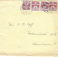 DENMARK # LETTER FROM 1947 - Postwaardestukken