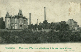 Courcelles, Fabrique D'engrais Chimiques à La Neuvième écluse. (voir Descrition) - Courcelles