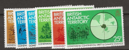 1981 MNH British Antactic Territory, Mi 88-93 Postfris** - Unused Stamps
