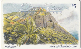 PITCAIRN ISLAND - Palm Tree, First Trial Issue $5, Mint - Pitcairn Islands