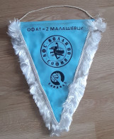 Vintage Captain Pennant Handball Club KFS VOLAN Sofia Bulgaria Size 28x33cm - Balonmano