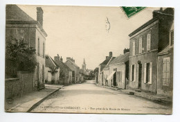 72 LA FRESNAYE Sur CHEDOUET Vue Prise De La Route De Mamers No 3 Lib Metayer  écrite Timb Vers 1910 Voir Dos   D15 2019  - La Fresnaye Sur Chédouet