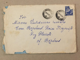 Romania RPR Stationery Stamp On Cover Buzias Bai Ploiesti Bezdeaz Train Zug Eisenbahn Chemin De Fer Railway - Lettres & Documents