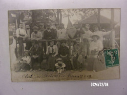 VIGNEUX (Essonne) CLUB DES PECHEURS DE FRANCE TERRASSE DU LAC CARTE PHOTO - Vigneux Sur Seine