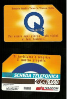 625 Golden - Qualità Alfanumerica Da Lire 10.000 Telecom - Openbare Reclame