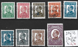 BULGARIE 219 à 23 Oblitérés ( 219-221 & 223 : * ) Côte 9.20 € - Usados