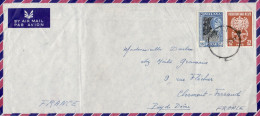 PERAK 1962 LETTER SENT TO CLERMONT FERRAND - Perak