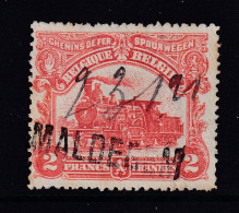 316/40 -- Cachet De FORTUNE 1919 Gare De MALDEGEM - Date Manuscrite 23.1.21 - Usati