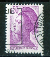 FR 1982..... - N° 2184 - 1t à 0.50 F Violet - LIBERTE DE GANDON - 1 Bande Phospho - OBLITERE CIRCULAIRE - 1982-1990 Liberté De Gandon