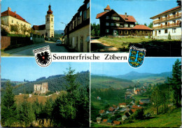 47432 - Niederösterreich - Zöbern , Ortsmitte , Gasthof Czerwenka , Kampichl , Ruine Ziegersburg - Gelaufen 1983 - Neunkirchen