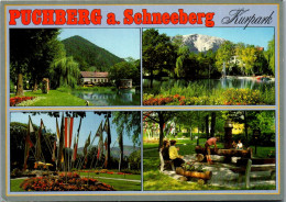 47217 - Niederösterreich - Puchberg Am Schneeberg , Kurpark , Mehrbildkarte - Gelaufen 1986 - Schneeberggebiet