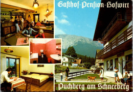 47212 - Niederösterreich - Puchberg Am Schneeberg , Gasthof Pension Hofwirt , Inh. Grabenweger - Gelaufen 1983 - Schneeberggebiet