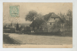 GRANDVILLARS - Maison De Chaume Sur L'ancienne Route De Delle - Grandvillars