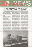 Catalogue RIVAROSSI NEWS 1992 Anno III N.2 Giugno Locomotiva GENOA (Pocher) - En Italien - Sin Clasificación