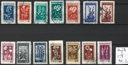 BULGARIE 770 à 83 Oblitérés Côte 8 € - Used Stamps