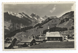 Schweiz Mürren Kath. Kapelle Tschingelspitz Gspaltenhorn Bütlassen 1955 - Mürren