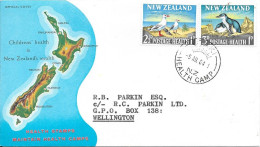 NEW ZEALAND - 5 AU 64 - HEALTH CAMP - Lettres & Documents