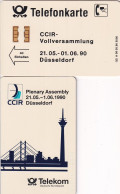GERMANY - CCIR-Vollversammlung, Düsseldorf(A 08), Tirage 5000, 05/90, Mint - A + AD-Series : Publicitaires - D. Telekom AG