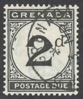 Grenada Sc# J13 Used 1921-1922 2p Postage Due - Grenada (...-1974)