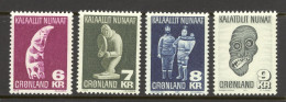 Greenland Sc# 102-105 MNH 1977-1980 Inuit Art - Ungebraucht