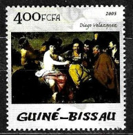 GUINEA-BISSAU - 2005 VELAZQUEZ Trionfo Di Bacco (museo Prado, Madrid) Nuovo** MNH - Mythology