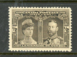Canada MNH 1908 "Prince And Princess Of Wales" - Unused Stamps
