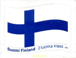 259321 MNH FINLANDIA 2011 BANDERA NACIONAL - Nuevos