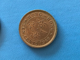 Münze Münzen Umlaufmünze Hongkong 10 Cents 1965 Münzzeichen KN - Hong Kong