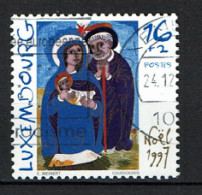 Luxembourg 1997 - YT 1385 - Merry Christmas, Noël, La Sainte Famille - Used Stamps