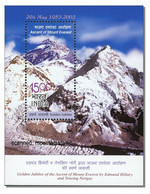 India 2003 Mountains Berge Mt. Everest  MNH ** - Nuevos