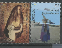 KOS 2022-05 EUROPA CEPT, KOSOVO, 2v, MNH - 2022