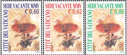 Vatican 1379/81 - Sede Vacante 2005 - MNH - Nuevos