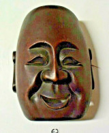 E2 Ancien Masque Ludique En Bois - Pittoresques - Art Africain