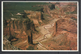 United States, AZ,  De Chelly Canyon, Spider Rock, Aerial View,  1981. - Autres & Non Classés