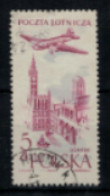Pologne - P.A. - "Avion Survolant Gdansk" - Oblitéré N° 46 De 1957/58 - Used Stamps