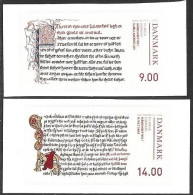 Denmark Danmark Dänemark 2014 Manuscripts Joint Issue Iceland Mi. No. 1797-98 ** MNH Postfr Auto Adhesif - Ungebraucht