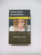 BOÎTE MARLBORO RED, étui à CIGARETTES Vide En Carton - Empty Cigarettes Boxes