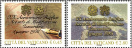 Vatican 1393/94 - Agreement To Modify The Concordat 2005 - MNH - Nuevos