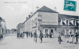 SEINE Et MARNE  GRETZ  Rue De PARIS Hotel "Au Rendez Vous Des Cyclistes" - Gretz Armainvilliers