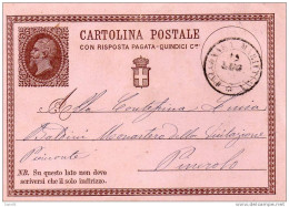 CARTOLINA CON ANNULLO FALCONARA MARITTIMA ANCONA - Entiers Postaux