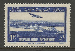 SYRIE PA N° 89 NEUF** LUXE SANS CHARNIERE NI TRACE / Hingeless / MNH - Poste Aérienne