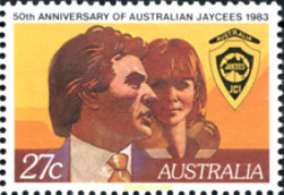 284635 MNH AUSTRALIA 1983 50 ANIVERSARIO DE LA ORGANIZACIÓN JUVENIL AUSTRALIANA JAYCEES - Neufs