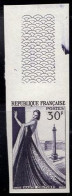 FRANCE(1953) Dressmaking Industry. Trial Color Proof. Scott No 687, Yvert No 941. - Essais De Couleur 1945-…