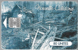 CARTE-PUCE-NOUVELLE CALEDONIE-NC49-80U-04/97 -SC7-CPA-BUCHERON-V°N° Série 01595521- Etroit-UTILISE-TBE - Nuova Caledonia