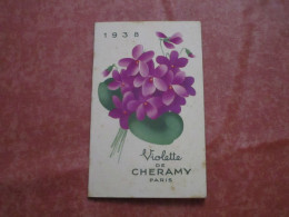 Violette De CHERAMY - Agenda 1938 - Antiquariat (bis 1960)